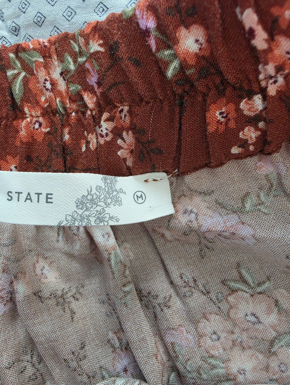 Altar'd State Tiered Floral Maxi Skirt - Picture 3 of 3